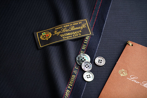 Custom Suits Made with Loro Piana Fabrics